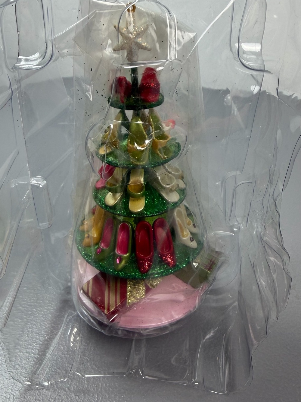 NIB 2006 Hallmark Keepsake Ornament Barbie Shoe Tree